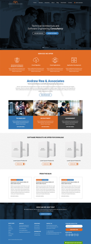 Web Design by RupalTechno for this project | Design: #15714957