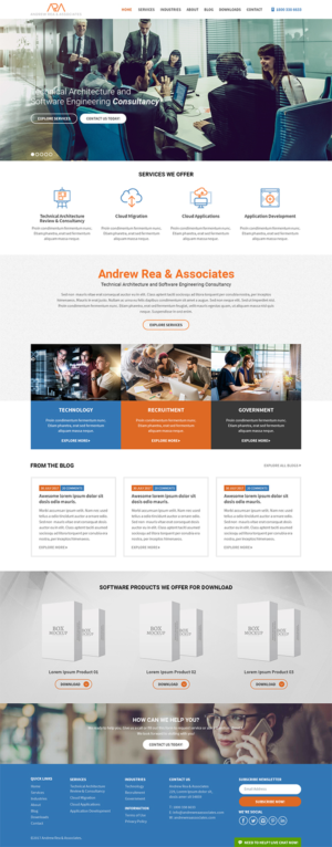 Web Design by RupalTechno for this project | Design: #15718238