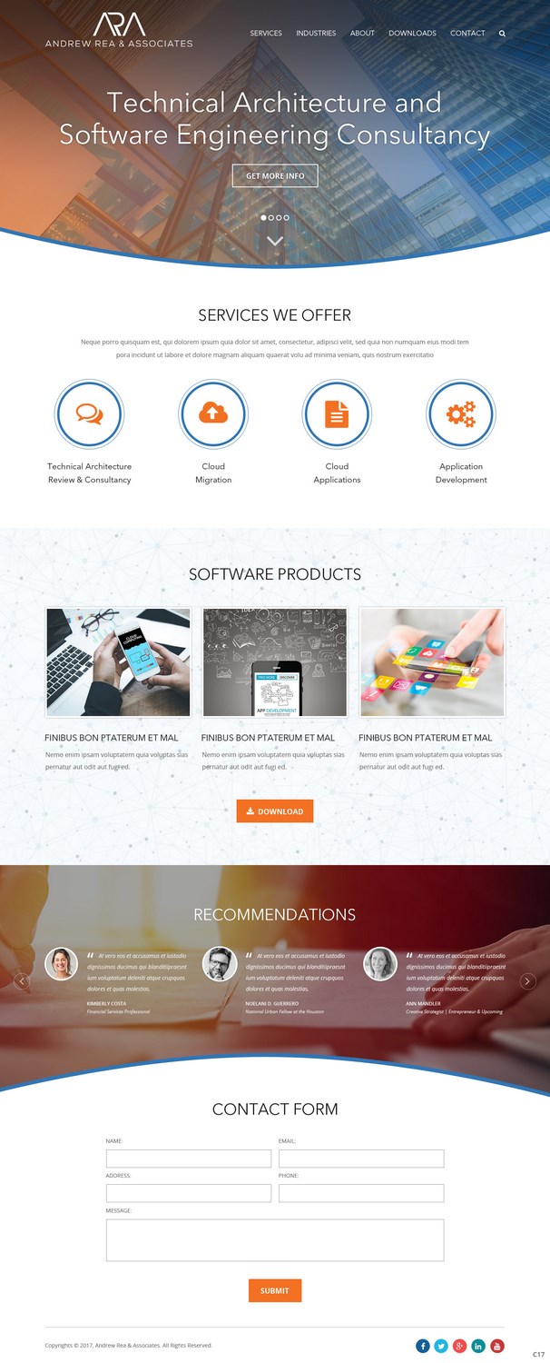 Web Design by pb for this project | Design #15707017