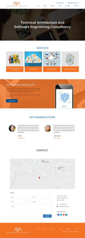 Web Design par pb pour ce projet | Design : #15707914