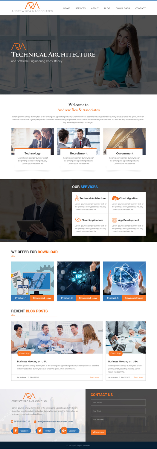 Web Design by Sujit Banerjee for this project | Design #15752569