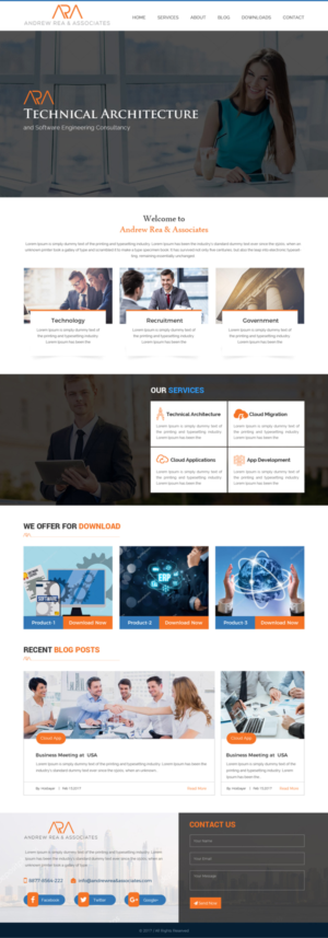 Web Design by Sujit Banerjee for this project | Design #15752569