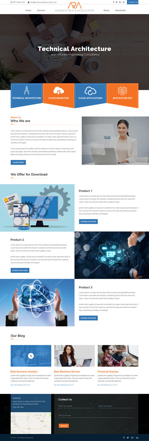Web Design by Sujit Banerjee for this project | Design #15752570