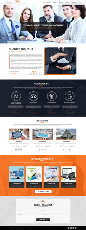 Web Design by Dream Logo Design for this project | Design #15707837