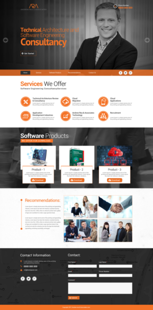 Web Design by Dream Logo Design for this project | Design: #15707840