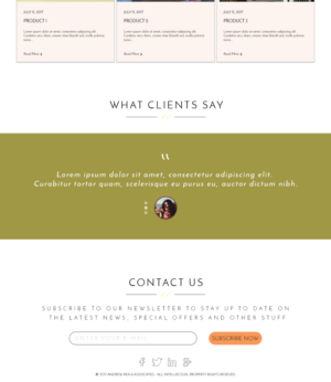 Web Design by OmarSayed for this project | Design: #15760285