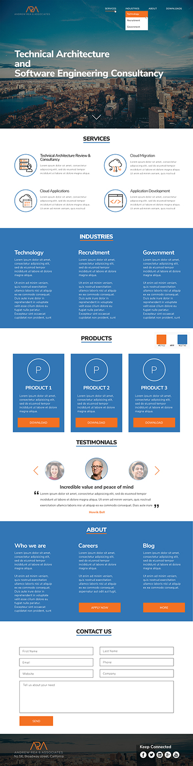 Web Design by Leading Pixel for this project | Design #15760591
