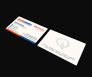 Business Card Design by JK18 for Straits Laundry Pte Ltd  | Design: #15591215