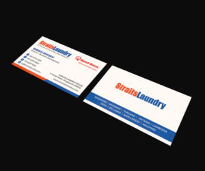 Business Card Design by JK18 for Straits Laundry Pte Ltd  | Design: #15593232