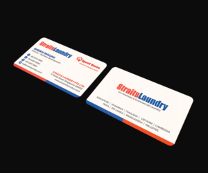 Business Card Design by JK18 for Straits Laundry Pte Ltd  | Design: #15615062