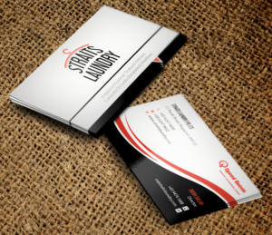 Business Card Design by primarydesigner2k9 for Straits Laundry Pte Ltd  | Design #15584715