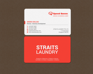 Business Card Design by chandrayaan.creative for Straits Laundry Pte Ltd  | Design: #15586285