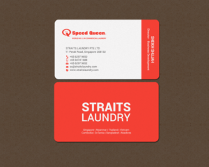 Design de Carte de Visite par chandrayaan.creative pour Straits Laundry Pte Ltd  | Design : #15587776