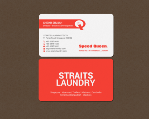 Business Card Design by chandrayaan.creative for Straits Laundry Pte Ltd  | Design: #15587781