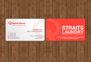 Business Card Design by chandrayaan.creative for Straits Laundry Pte Ltd  | Design: #15612403