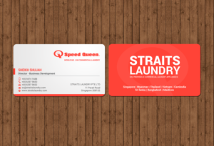 Business Card Design by chandrayaan.creative for Straits Laundry Pte Ltd  | Design: #15612569
