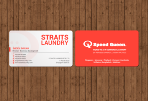 Business Card Design by chandrayaan.creative for Straits Laundry Pte Ltd  | Design: #15612904