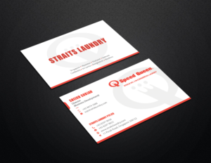 Diseño de Tarjeta de Presentación por Graphic Flame para Straits Laundry Pte Ltd  | Diseño: #15587181