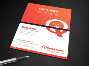 Diseño de Tarjeta de Presentación por Graphic Flame para Straits Laundry Pte Ltd  | Diseño: #15587188