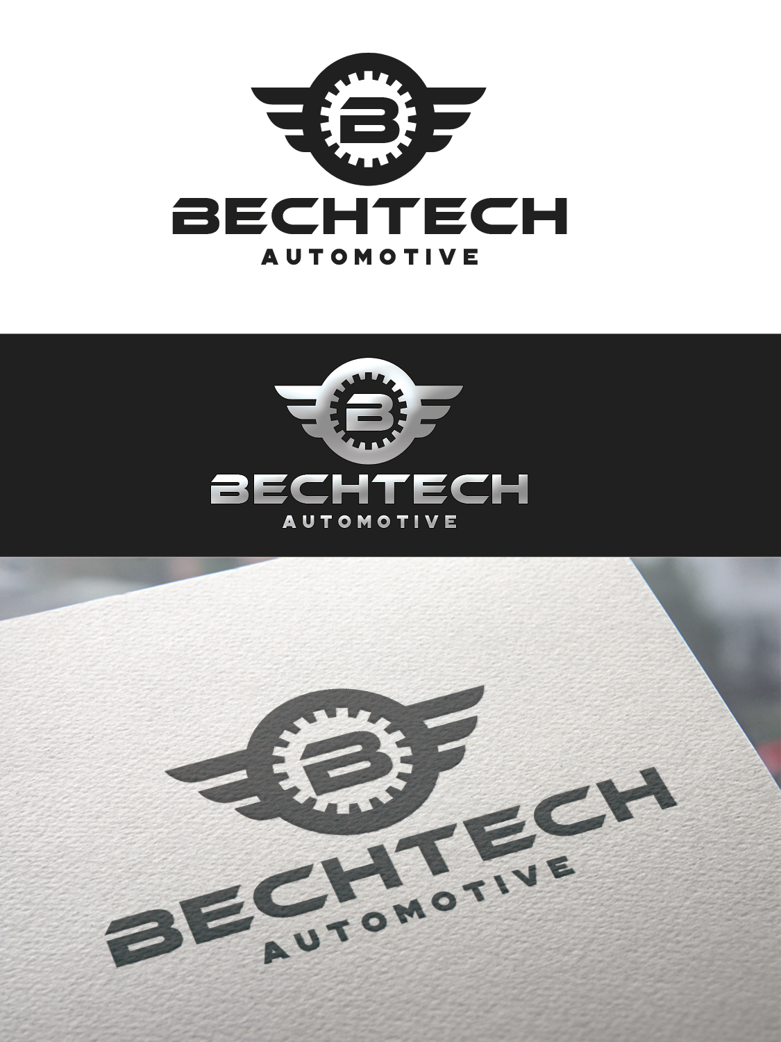 Logo Design by ivo_i_ivanov for BechTECH | Design #15613963