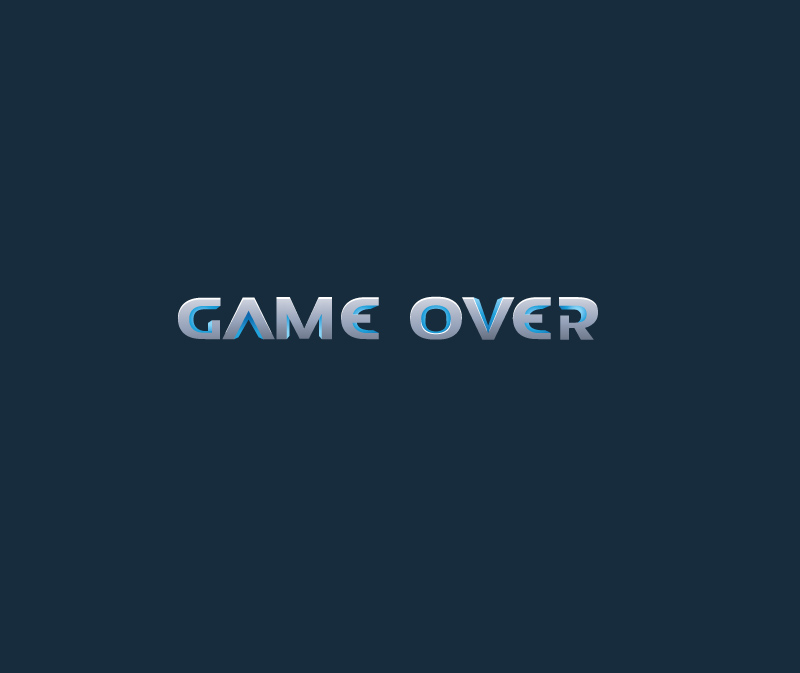 Design de Logo par instudio pour Game Over | Design #15612439