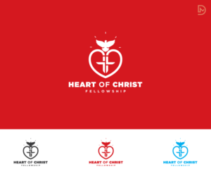 Heart of Christ Fellowship | Diseño de Logo por D_Mantra