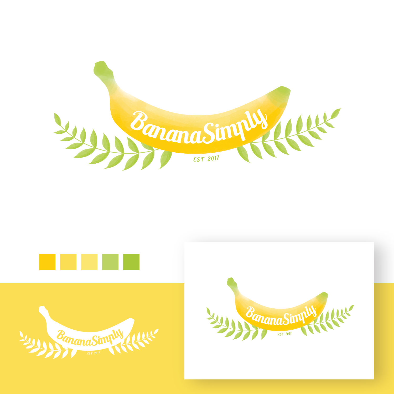 Logo Design by Claire.W for BananaSimply | Design #15591360