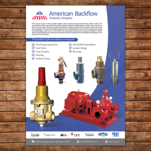 Flyer Design by debdesign for American Backflow Products Company | Design: #15597745