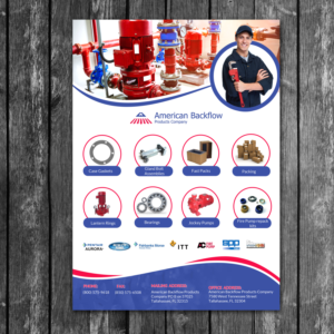 Flyer Design by creative.bugs for American Backflow Products Company | Design: #15594463