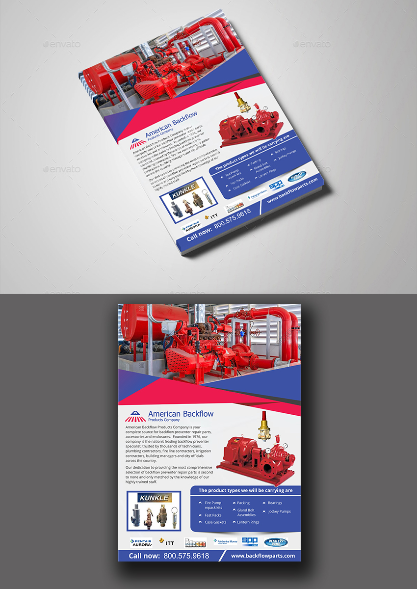 Flyer-Design von ecorokerz für American Backflow Products Company | Design #15613861