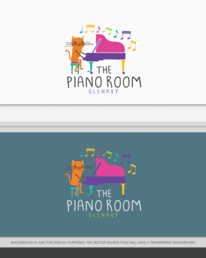The Piano Room, Glenavy | Logo Design by AD-X