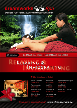 Advertisement Design by Andreev for Bali Spa | Design: #586542