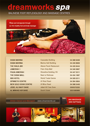 Advertisement Design by PINE.STUDIO for Bali Spa | Design: #591887