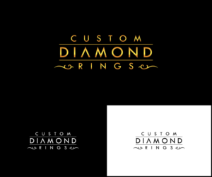 Logo Design by MoonFeather for Custom Diamond Rings | Design: #15616437