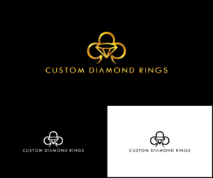 Custom Diamond Rings | Logo Design by MoonFeather