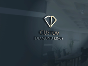 Diseño de Logo por Adnan Ansari para Custom Diamond Rings | Diseño: #15692277