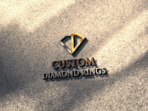 Diseño de Logo por Adnan Ansari para Custom Diamond Rings | Diseño: #15692278