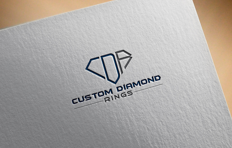 Logo Design by IconicEcho for Custom Diamond Rings | Design #15702507