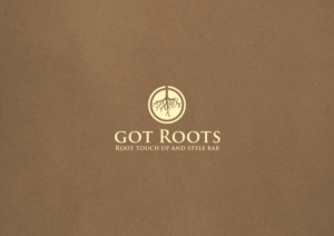 Logo Design by Amduat Design for got Roots: Root touch up and style bar | Design: #15597053