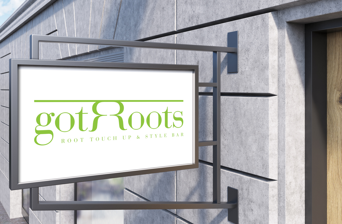 Logo Design by GLDesigns for got Roots: Root touch up and style bar | Design #15589874
