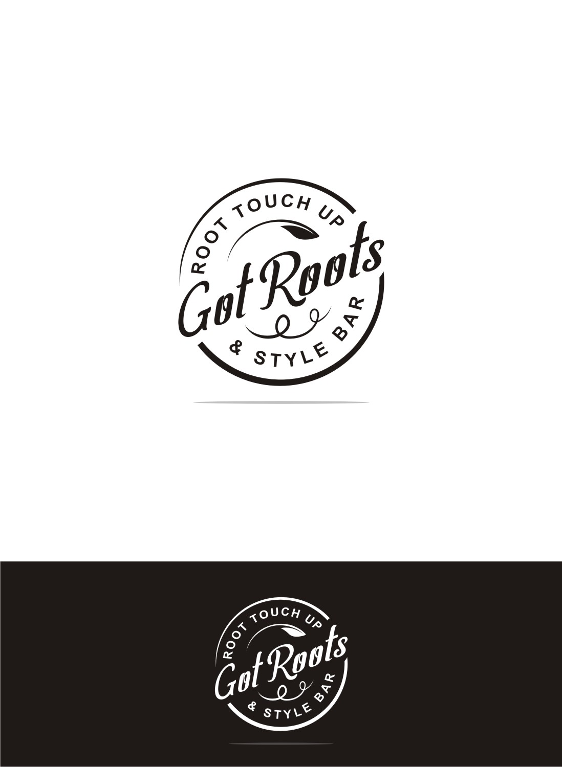 Logo Design by jassi_graphics for got Roots: Root touch up and style bar | Design #15601684