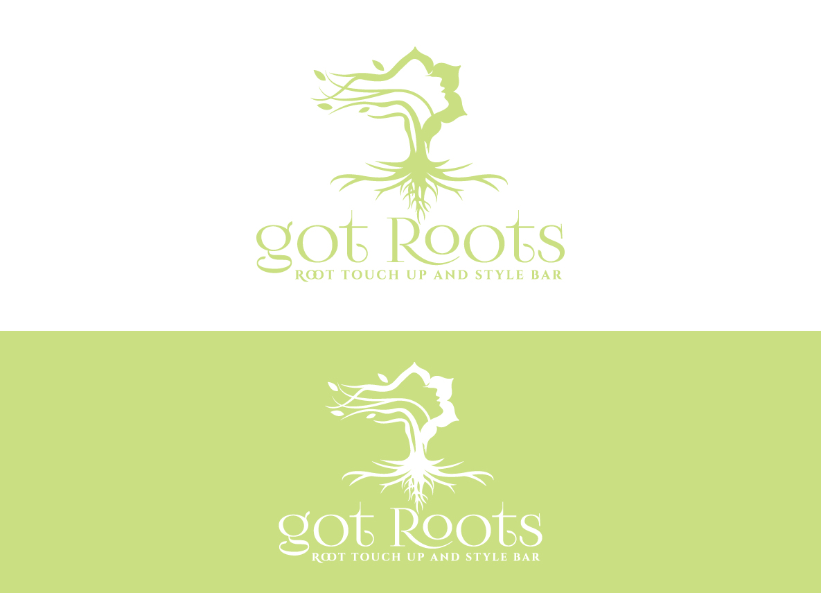 Logo Design by creative.bugs for got Roots: Root touch up and style bar | Design #15593500