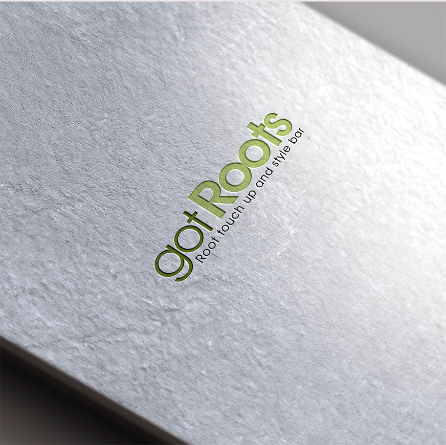 Logo Design by Roman Designs for got Roots: Root touch up and style bar | Design #15600536