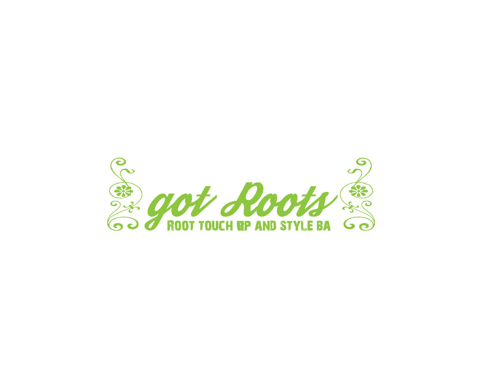Logo Design by mojibur1993 for got Roots: Root touch up and style bar | Design #15604576