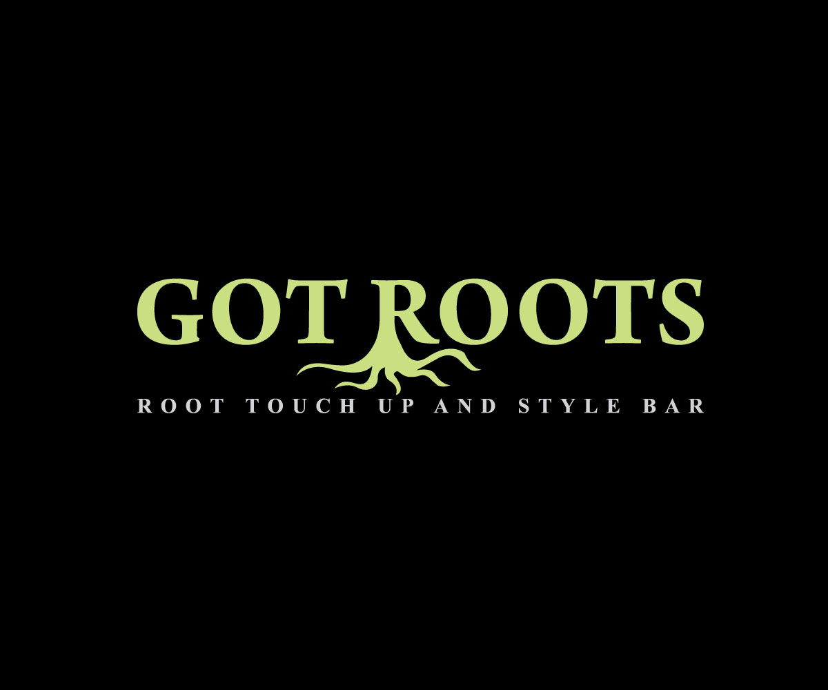 Logo Design by IconicEcho for got Roots: Root touch up and style bar | Design #15604469