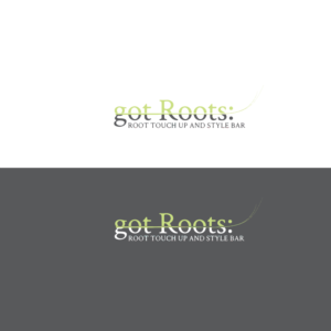 Logo Design by bessyshie for got Roots: Root touch up and style bar | Design #15606280