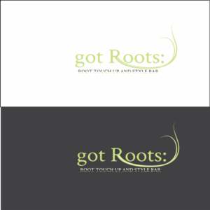 Logo Design by bessyshie for got Roots: Root touch up and style bar | Design: #15608823