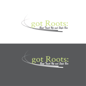 Logo Design by bessyshie for got Roots: Root touch up and style bar | Design: #15608825