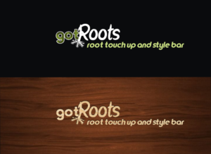 Logo Design by Valentim for got Roots: Root touch up and style bar | Design: #15608428