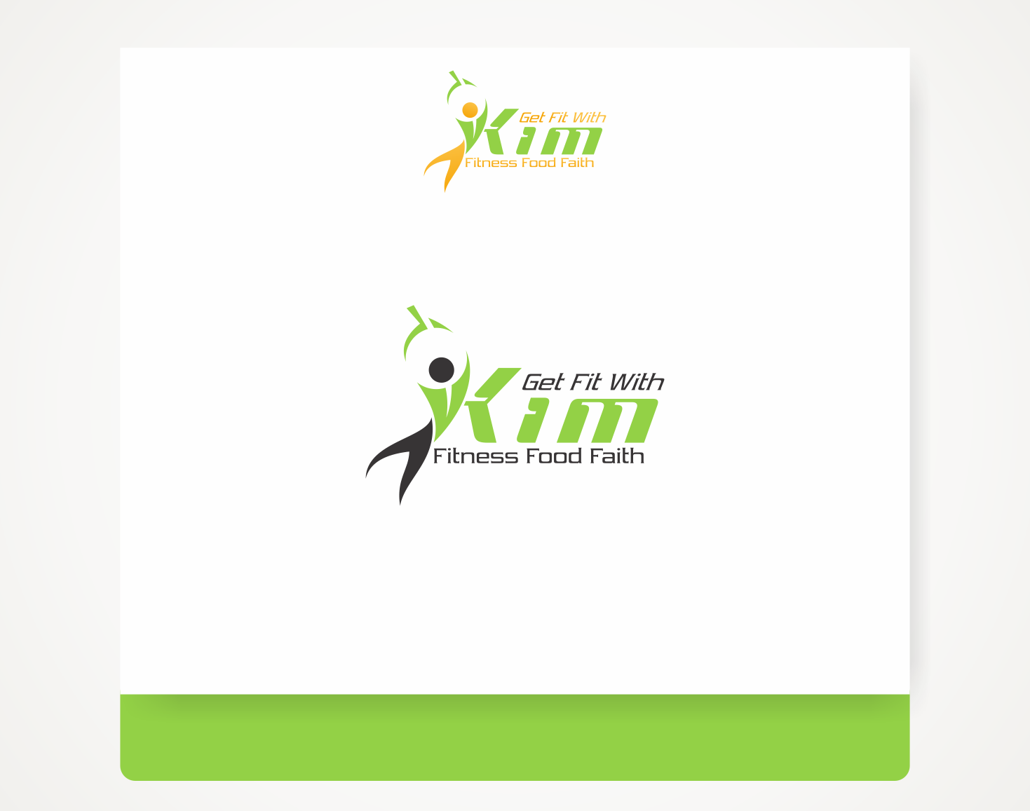 Logo Design by Savana for Get Fit With Kim | Design #15606181